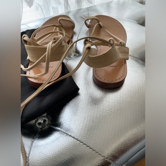 MARCIANO LACE UP SANDALS - Picture 9 of 16